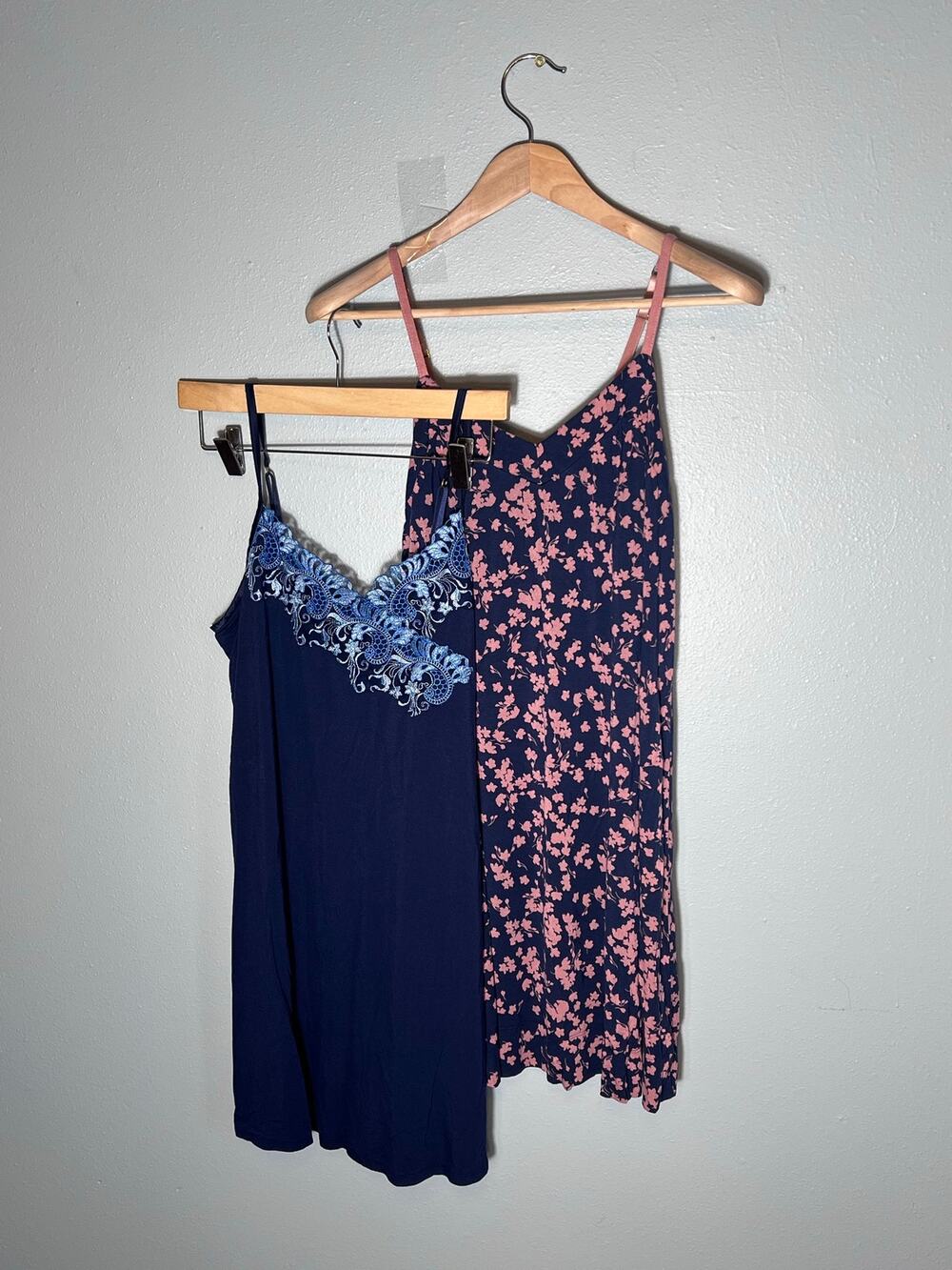 Soma Nightgown Slip Dress Pajama Lot Sz Small Bundle Chemise Cool Nights Floral
